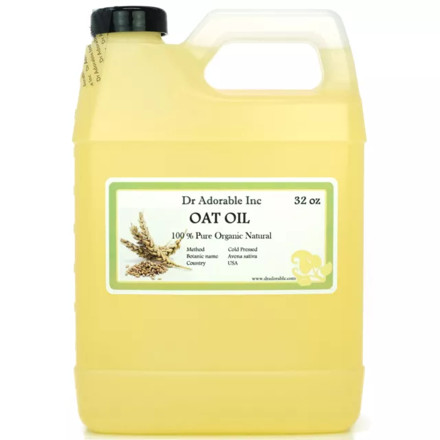 OAT OIL BY DR.ADORABLE 100% PURE ORGANIC NATURAL  2oz 4 oz UP TO 7 LB/ 1 GALLON