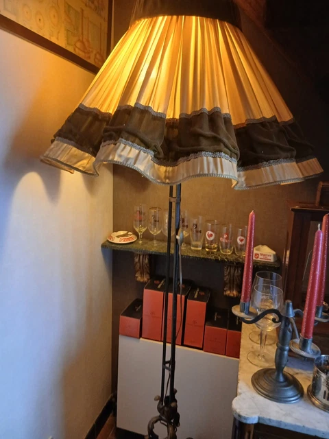Lampadaire Lamperti – Style Post-Moderniste Memphis – 1980 – Noir – Très Bon état