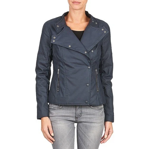 NAF NAF Veste mi-saison Dames Veste T EU 42 bleu style décontracté