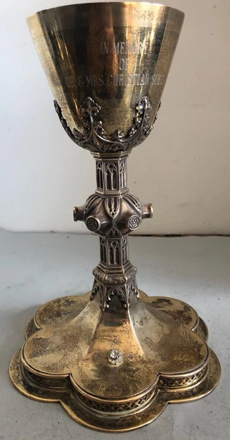 CATHOLIC CHURCH STERLING Gorham  Chalice 4 TABERNACLE