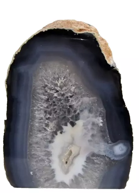 Achatgeode Amethyst  Druse Kristall Edelstein Achat Geode Bergkristall Quarz