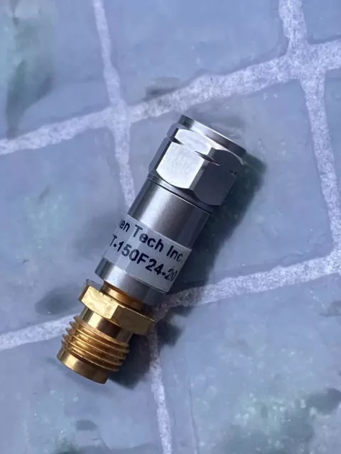 Woken WATT-150F24-20 DC to 50GHz 20dB 1W 2.4mm SMA Fixed Attenuator 2