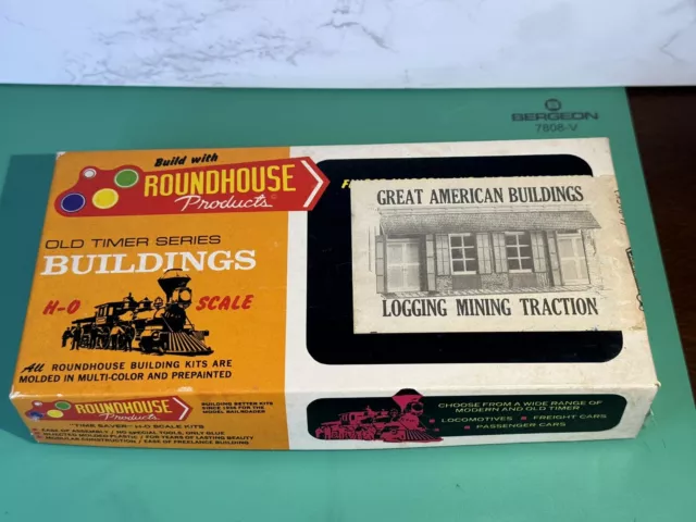 Roundhouse Products HO Scale #106 Logging Mining Building Kit 4 Pack