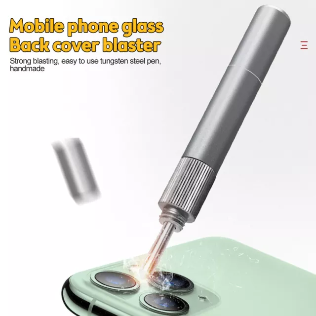 Phone Back Case Glass Blasting Pen Phone Repair Glass Removal Tool Breaking