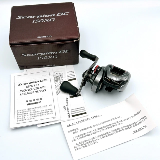 Yii、SHIMANO 21Scorpion DC 150XG 21 SCORPION DC – Bass-Tokyo