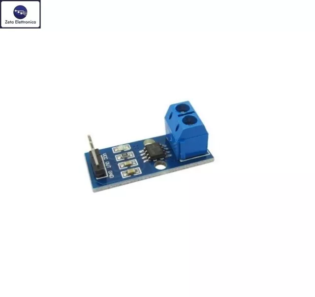 Modulo Acs712 Sensore Di Corrente Amperometro Rilevazione Lettura Per Arduino