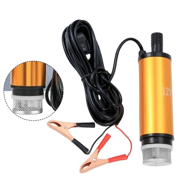 Pompe De Transfert électrique 12V/24V Pour Eau, Kérosène, Diesel - Submersible, 30 L/min - Neuf, Origine Chine