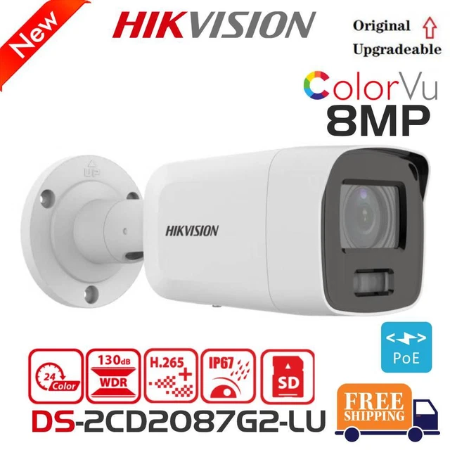 Initial Review Of The Hikvision DS-2CD2087G2-L U ColorVu 4K 8MP IP Bullet Camera Initial Review Of The Hikvision DS-2CD2087G2-L U ColorVu 4K 8MP IP Bullet Camera