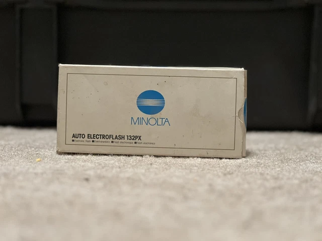 Minolta Auto Electroflash 132PX Dedicated Flash for Camera