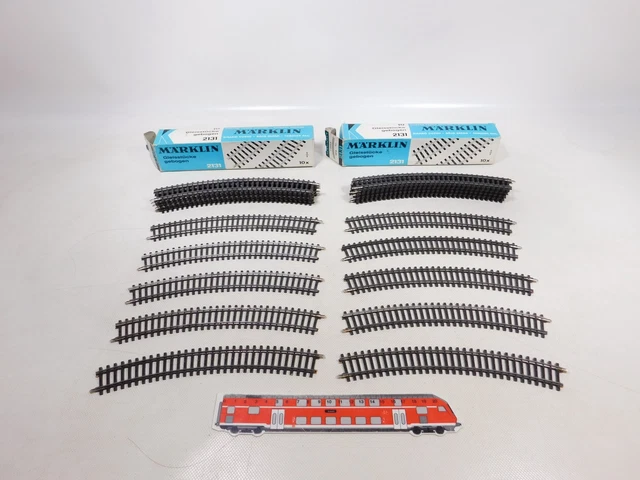 64X MÄRKLIN H0 00 AC Défaut Rail/Voie (M-Rail) Pour 3600/800 #AT543-5