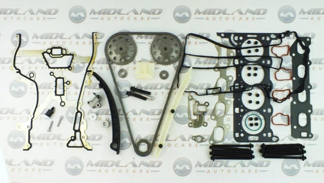 Engine Care Timing Chain Kit + Full Head Gasket Set For Vauxhall Corsa D 1.0 A10XEP Twinport 2010-2014