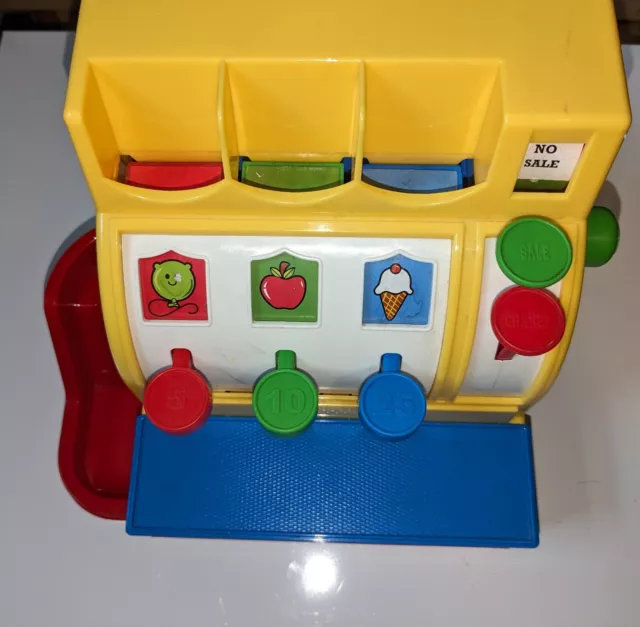 vintage fisher price cash register