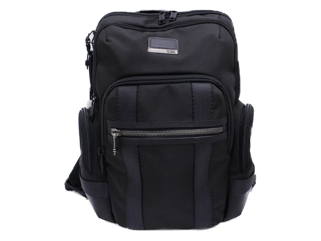 Tumi 232307D Alpha Bravo Norman Backpack Rucksack Black Nylon Mens 36524