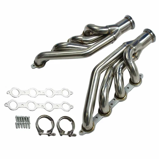 Stainless Turbo Manifold Header for 1997-14 Chevy Small Block V8 Ls1 Ls2 Ls3 Ls6