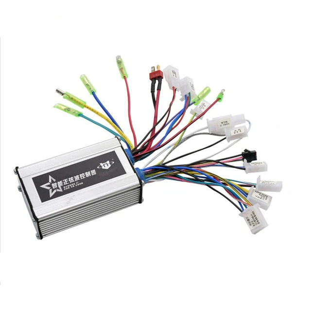 Sine Wave Controller 1pc 350W/500W 36V48V60V Brushless Controller E-Bike