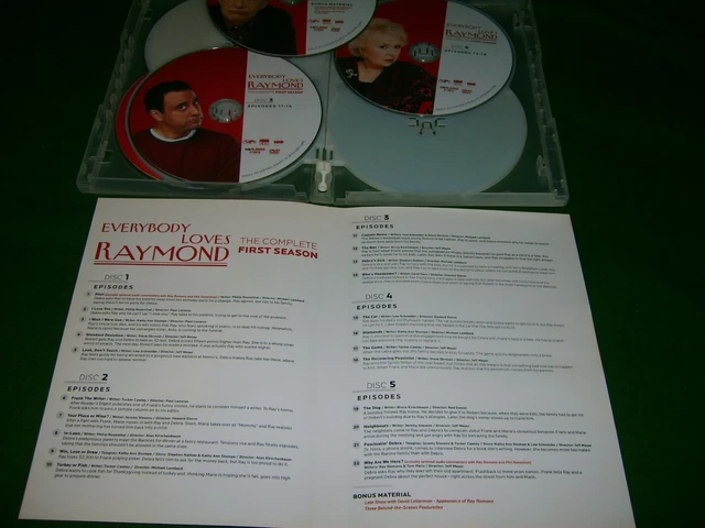 EVERYBODY LOVES RAYMOND:1ST SEASON+Bonus Features - 5 Disc Australia ...