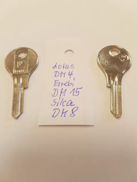 5 Stück Schlüssel Rohling CES Silca CE 1R = Lotus CS 21 Schlüsselrohling  201,5L