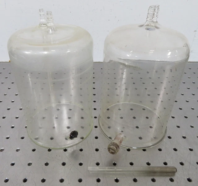 C187441 Lot 2 Glass/Quartz Chamber for March PLASMOD Plasma Etcher/Barrel Asher