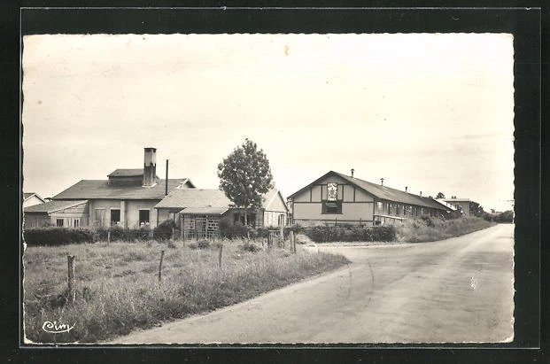 1958 CPA Cercy-la-Tour, Le Camp