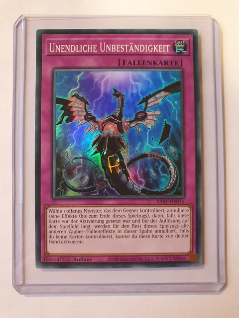 Yu-Gi-Oh! Inspector Boarder Secret Rare – RA01-EN010, 1. Auflage, Sammelkarte