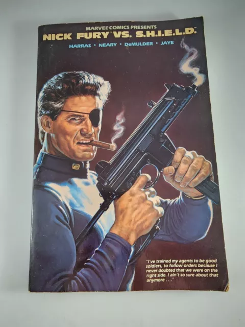 Marvel Comics Presents Nick Fury vs. SHIELD (1989 TPB Marvel) Trade Paper Back