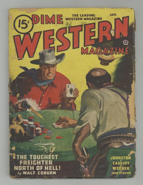 Dime Western Magazine Pulp Jan 1947 Vol. 48 #1 GD 2.0 Low Grade