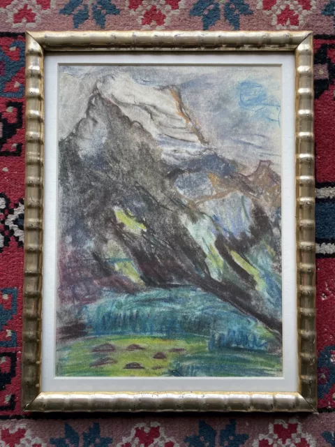 Impressionist Otto Mertzig Col du Pillon Pass im Schweizer Kanton Waadt 1930 2