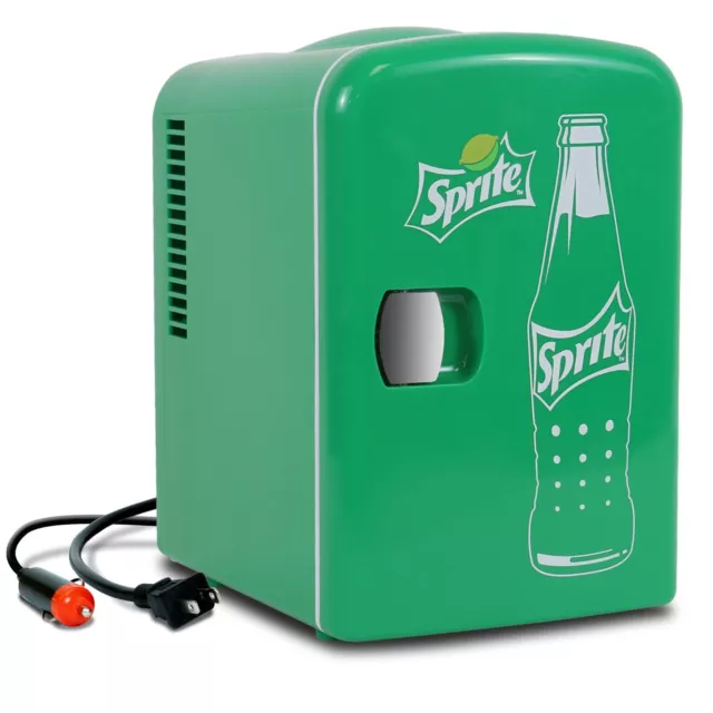 SPRITE 6 CAN Mini Fridge Portable 4L Mini Cooler Travel Compact ...