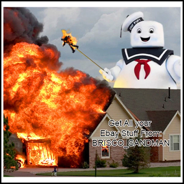Fridge Fun Refrigerator Magnet GHOSTBUSTERS STAY PUFT MAN'S REVENGE Retro 80s