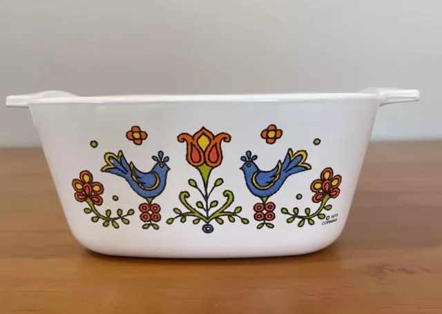 Corning Ware Country Festival P43B 2 3/4 Cup Casserole Dish