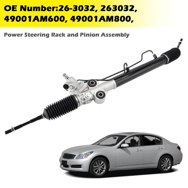 POWER STEERING RACK and Pinion Assembly Pour Nissan 350Z 2003-2005 ...