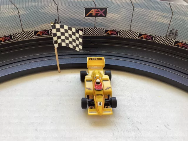 Afx Aurora Tomy #4 Panther Racing Sponsored Indy Car Srt Turbo Chassis Slot Car