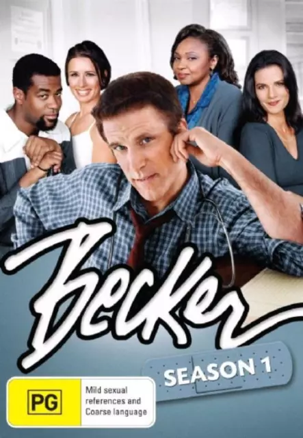 Becker Series 1 DVD New & Sealed Region 4 Ted Danson 1990's TV Classic Comedy
