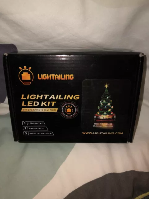 Kit Illuminazione Led Illuminante Nuovo Con Scatola 40338 Creatore Albero Di Natale Villaggio Invernale