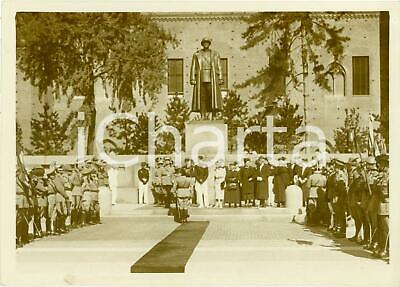 1937 TORINO Combattenti in AFRICA ORIENTALE al Monumento Duca d'AOSTA *Foto
