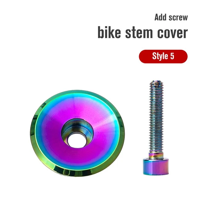 Vite In Lega Di Titanio M6x30mm Per Attacco Manubrio Bici - Bullone Di Fissaggio Stelo, Nero