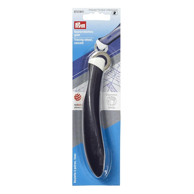 Prym Ergonomische Glatt Verfolgung Rad Nähen Quilten Patchwork Schneider 610941