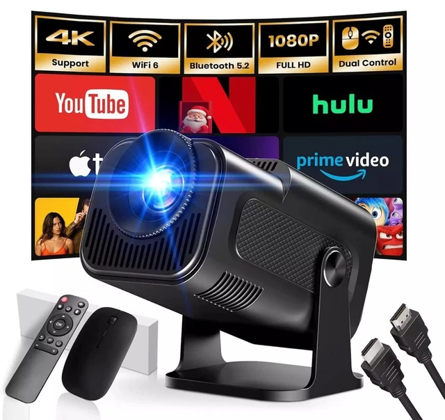 Proiettore 4K VOPLLS Con Netflix Ufficiale - WiFi 6, Auto Focus, Dolby Audio Per Home Cinema - Foto 9