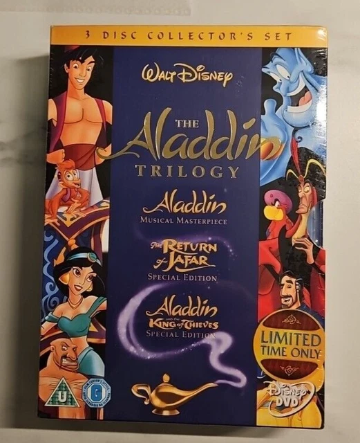 THE ALADDIN TRILOGY [3 DVD Boxset] Brand new Sealed £9.99 - PicClick UK