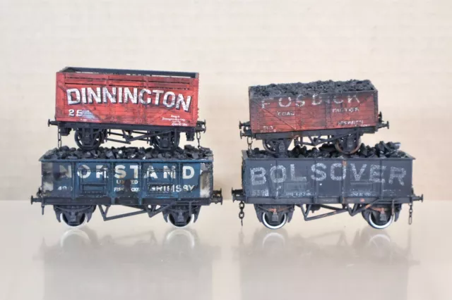 Hornby Verhältnis Set Gebaut Rake Von 4 Dinnington Fosdick Bolsover Offener Oi