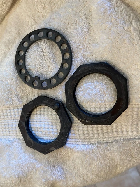 Dodge M37  Power Wagon   Wheel Bearing Adjusting  Nuts  And Lock