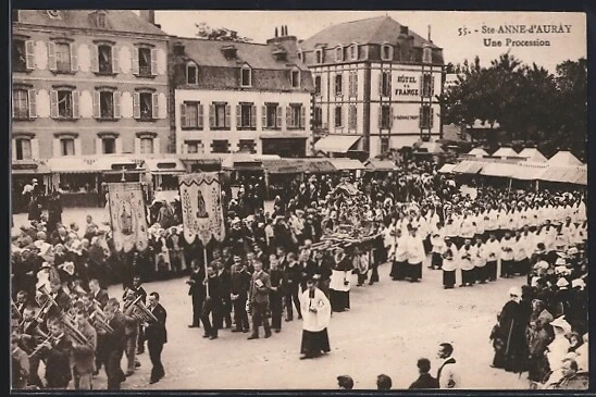 CPA - LA Haie-Fouassière - La Procession EUR 3,00 - PicClick FR