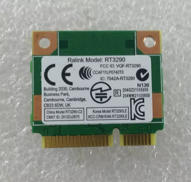 HP Pavilion g6 2250sa sans Fil PCI Demi Wifi WLAN Carte 690980 RT3290 Neuf 3