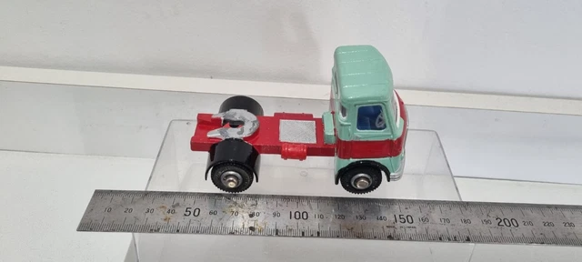 Dinky Toys GB N°915 - AEC Avec Remorque Plateau - 1/43, Orange, Sous Blister