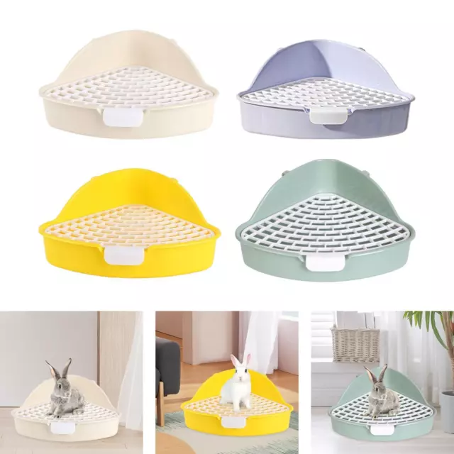 Rabbit Potty Trainer Bedding Box with Snap Fastener Pet Toilet