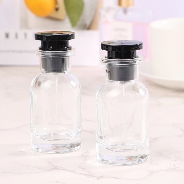 1Pc 30ml Travel Transparent Glass Perfume Atomizer Empty Misty Spray Bottles BII