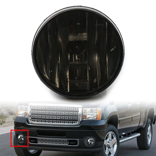Front Bumper Fog Lamp Light Right Side  Fit GMC Sierra 1500 2500 2007-2013