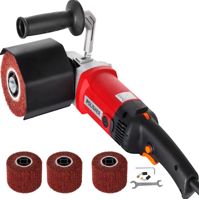 Stainless Steel Polisher Handheld Sander Polisher Wheel 1200W Burnishing Machine