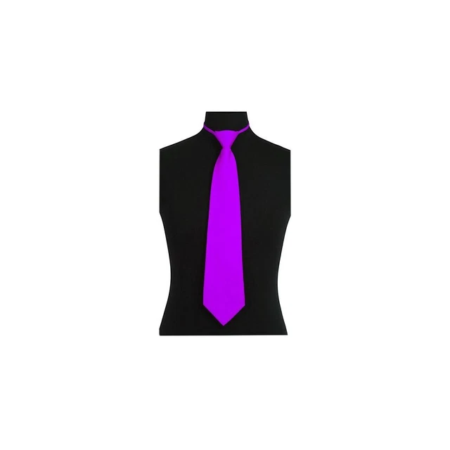 New formal men's pre-tied ready knot necktie polyester wedding bush lavender