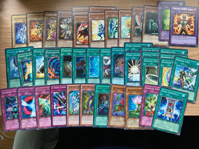 Yugioh Jaden Yuki elemental hero anime manga Yubel deck core supplement